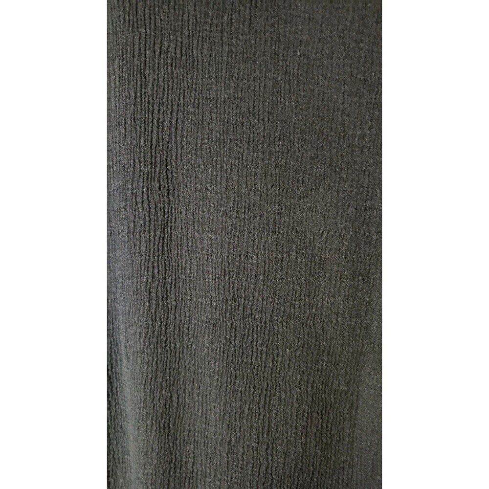 Vintage Les Copains 100% Silk Dress Made In Italy Size IT 44 (US 8) Ruffle Black - Picture 11 of 11